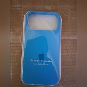 iPhone 17 Pro Max Silicone Case - Blue